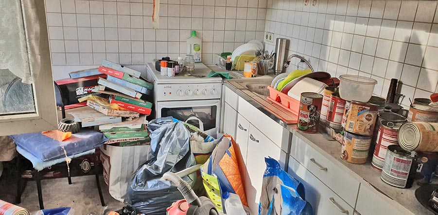 Professionelle Wohnungsauflösung Berlin Reinickendorf bei Verwahrlosung durch Messie.